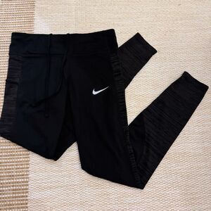 Nike Racer Warm Women's L Large Black Dri-FIT Running Tights Leggings CD8212-010